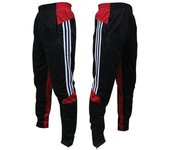 Pantalones Harem para hombre, pantalones vaqueros Cargo Harajuku, pantalones deportivos informales Harem para correr, pantalones de chándal de Hip Hop, pantalones masculinos 2XL rojo