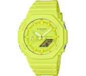 CASIO Men's G-SHOCK GA-2100-9A9JF [G-SHOCK TONE-ON-TONE Series] Round Watch Yellow Digital Analog
