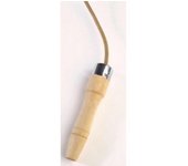 Cuerda para saltar de cuero Carta Sport One Size marrón