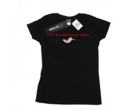 Disney Mujer/Señora Aladdin Let The Adventures Begin Camiseta de algodón XXL blanco