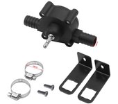 Bomba de taladro eléctrico portátil, bombas de transferencia autocebantes, bombas de agua y fluido de aceite, impulsadas por taladro eléctrico negro