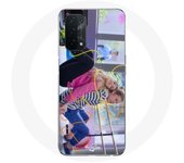 Coque Maniacase pour pour Oppo A74 5G Poursuis Tes Rêves Mía Cáceres et Juanma Portolesi