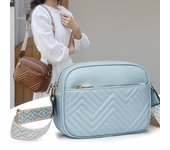 Bolso de hombro pequeño de piel suave y moderno para mujer, moderno y versátil, bolso para móvil de verano 2024, informal.