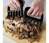 Separador de carne con forma de garra de oso, tenedor para carne, triturador, mango para barbacoa, tenedor para alimentos de cocina, cortador, parrilla para barbacoa, manipulador de carne, herramientas de cocina