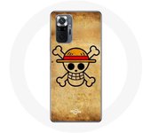 Coque pour Xiaomi Redmi Note 10 Pro Manga One Piece Tete de Mort