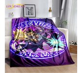 Manta de franela con dibujos animados 3D de Anime Yu Gi Oh, juego para sala de estar, sofá y casa, colcha para dormitorio, decoración del hogar para niños 125x150cm