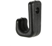 50pcs Nylon Bungee Lazo Cuerda de Amarre Ganchos J de ángulo recto para Kayaks Canoas Barcos
