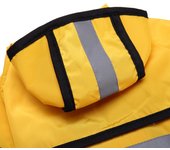 Chubasquero para perros grandes, para cachorros, golden retriever, bulldog francés, pug, poncho reflectante, impermeable, ropa para perros York XS verde
