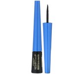 L'Oréal, Delineador de ojos líquido con punta telescópica y control, resistente al agua, 800 Negro, 0.06 onzas líquidas (2ml)