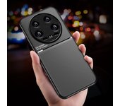 Funda magnética de cuero ligera y delgada a prueba de golpes para Xiaomi 14, 13T, 13, 12S, 12T, 12X, 12, 11T, 11X, 11 Ultra Pro Lite, accesorios para teléfono. For Xiaomi 11i rojo