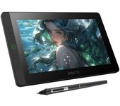 Tableta gráfica portátil BOSTO BT13HDK de 13,3 pulgadas con pantalla LED HIPS antirreflejo negro