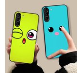Funda con cara bonita para Samsung Galaxy S7 Edge Plus, S9, S20Plus, S20ULTRA, S10lite, S225G y S10. samsungS22plus5G