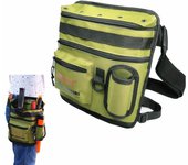 Detector de metales encuentra bolsa todo terreno jardín detección bolsa accesorios excavadora herramientas bolsa azul