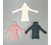 Conjuntos tejidos a mano, blusas, suéteres, ropa para muñecas Barbie, regalos para muñecas BJD a escala 1:6, accesorios para muñecas de juguete para niños. blanco