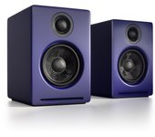 Altavoz inalámbrico con alimentación l Amplificador DAC Bluetooth aptX de 24 bits []Compatible con Audioengine A2+/Integrado (Azul Mate)