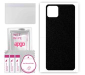 apgo Protective Skin Sticker for the back compatible with Honor Play 20, Wrap Film, Foil, Vinyl - Pattern Matte Black