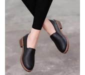 Zapatos Oxford planos con cordones para mujer, zapatillas de cuero suave, zapatos bajos y medianos, mocasines sin cordones, calzado de verano para mujer 2024 35 blanco