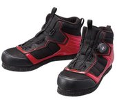 Zapatillas SHIMANO con pasador de goma y ajuste de fieltro, color rojo LT FS-041Q 27.0 rojo