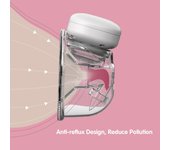 YOUHA Extractor de leche portátil, manos libres, eléctrico, individual, portátil, portátil, 8 oz, 240 ml 28mm & 1 Set blanco