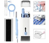 Kit de limpieza de teclado de pantalla de computadora portátil, kit de herramientas de limpieza multifuncional de pantalla de carcasa de auriculares y teclado