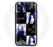 Coque - Maniacase - Iphone XS Max - Noir - Photo Blackpink - Souple