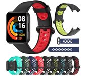 Correa de silicona para Xiaomi Redmi Watch 2 Lite, correa de reloj de doble Color para pulsera Redmi Watch 2