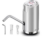 Dispensador de Agua ABS Eléctrico USB Inteligente Cuantitativo Laca en Spray Bomba para Bebidas para Exterior