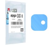 Protector de lente de cámara apgo 4x, vidrio híbrido protector para Wiko Y82, protección para cámara, lente de cámara 9H, protector de lente de cámara