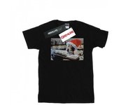 Gremlins Camiseta de algodón con gorro navideño Mogwai para niñas 12-13 blanco