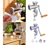Molinillo de cocina multifuncional, Manual de aluminio, PICADORA DE CARNE, salchicha de aleación A5