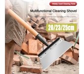 Pala desmalezadora multifuncional de acero al manganeso de 20/23/25 cm, pala para limpiar musgo y nieve, herramienta para desmalezar en casa, granjas y jardines.