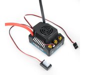 ESC sin escobillas a prueba de agua y polvo con BEC 4-6S 5A/5.8V para motor sin escobillas 3660/3670/3674 1/8 Control remoto Coche/Todoterreno/Barco Juguete 120A negro