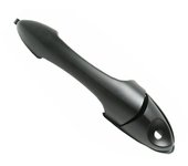 Manija de puerta con cerradura delantera izquierda o derecha negra para Ford Mazda 2000-2007