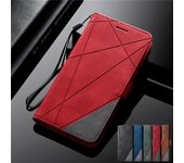 Para Huawei Honor X9b 5G X9 B Funda de cuero con tapa de líneas magnéticas para Honor Magic 6 5 90 70 Lite X50 X9A 5G X8 X6 X6S Fundas de teléfono con ranura para tarjeta tipo billetera Honor Magic6 Lite