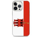 Funda iPhone - Gibraltar - iPhone 13 Pro - Souple - Multicolore - Design Drapeau