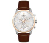 Hugo Boss 1513786 Reloj de cuero marrón para hombre 44