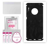 apgo Protective Skin Sticker for the back+sides compatible with Huawei Mate 30 Pro 5G, Full Wrap Film, Foil, Vinyl - Pattern Black Camo