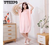 Albornoz portátil para baño, toalla, vestido de ducha para mujer, toalla de baño suave para adultos, textiles para el hogar para mujer