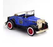 Coche clásico a escala 1/32, coche de juguete de Metal fundido a presión, modelo clásico para niños Size:12.5*6*5.5cm,Open azul