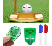 Herramienta de golf, ayuda para el posicionamiento, herramienta de alineación, marcador de línea, marcador de pelota de golf, plantilla de marca de golf