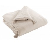 Edredon ou Bout de lit  Gaïa  toutes dimensions  Gaze de Coton  - Gaïa Pampa - 90 x 200 cm