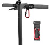 Gancho para manillar delantero de patinete eléctrico Xiaomi M365 Pro Pro 2 Mi3 1S, gancho para colgar, organizador de bolsas, ganchos multifuncionales rojo