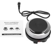 Mini estufa eléctrica portátil de 500 W, placa calefactora multifunción para el hogar