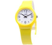 Gafas de sol J-AXIS TCL27-YE para mujer (Reloj colorido Llama del sol) Reloj Redondo Analógico Amarillo