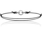 Les Trésors De Lily [I9907] - Bracelet Argent 'Déesse' blanc argenté - 15x8 mm blanco