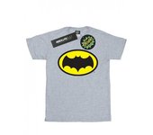 DC Comics Camiseta de algodón con logotipo de la serie de televisión Batman para niñas 12-13 blanco