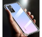 Funda de teléfono de TPU suave transparente a prueba de golpes con bolsa de aire engrosada para Vivo V23E, funda trasera transparente V 23 E, fundas de 6,44 for vivo v23e transparente