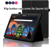 New for Lenovo Tab 2 a10-70 A10-70F/L A10 70 smart Flip leather case cover for lenovo tab 2 A10-70L Tablet 10.1'' Tablet case Yoga Tab 3 Pro X90 púrpura