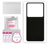 apgo Protective Skin Sticker for the back compatible with Xiaomi 12S Ultra, Wrap Film, Foil, Vinyl - Pattern Matrix
