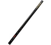 G Key Dizi Flauta de bambú Instrumento musical tradicional chino con bolsa de transporte para principiantes D Key negro